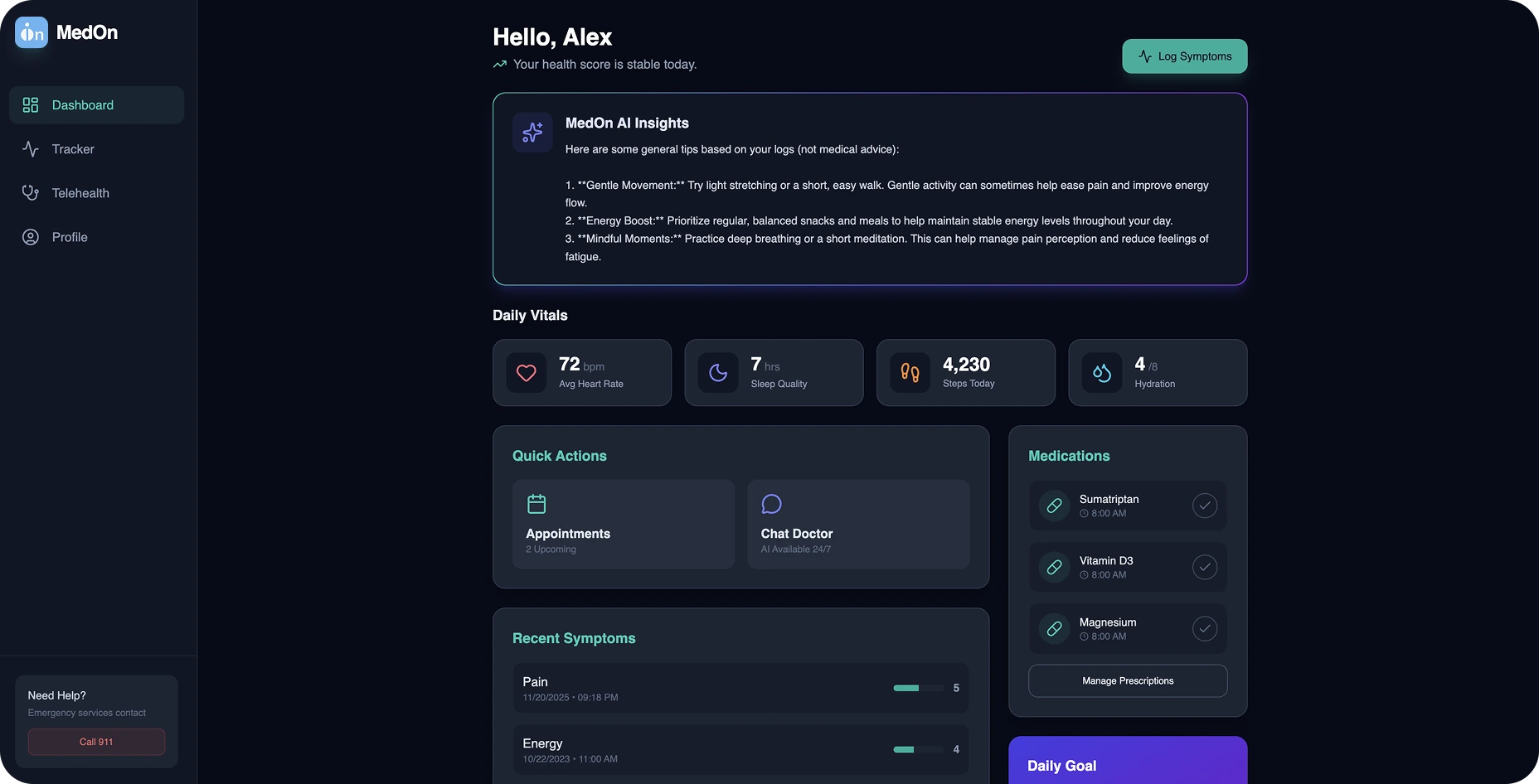Medon AI-powered healthcare solutions